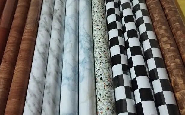 Lámina Revestimiento Madera, estampado, mármol