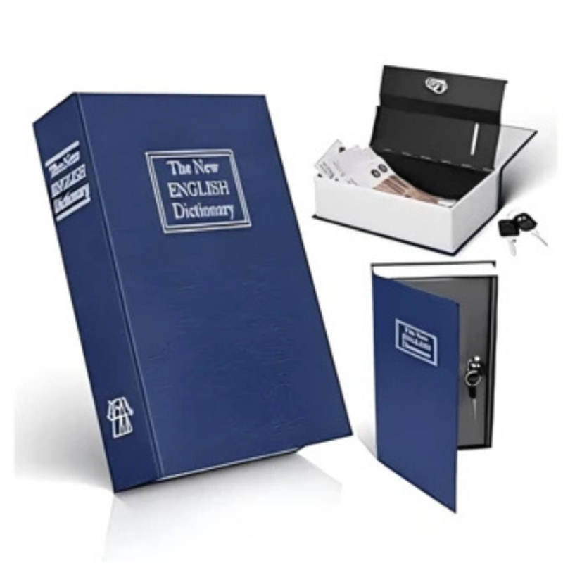Caja fuerte en forma de libro