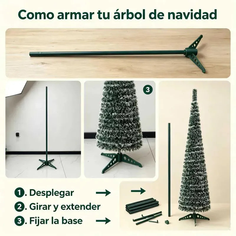 Arbolito plegable sin decoración