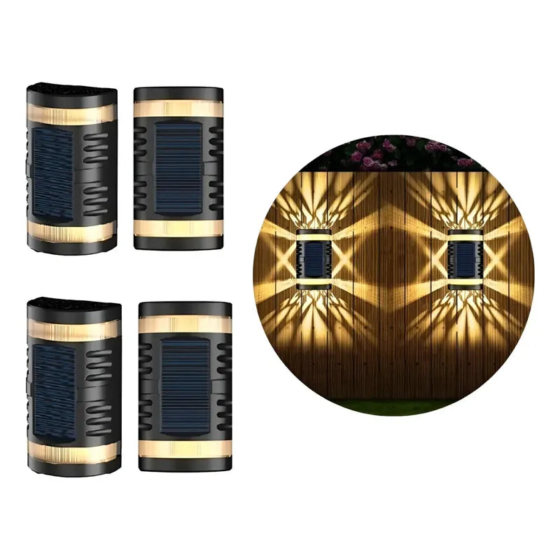 Aplique solar con Diseño