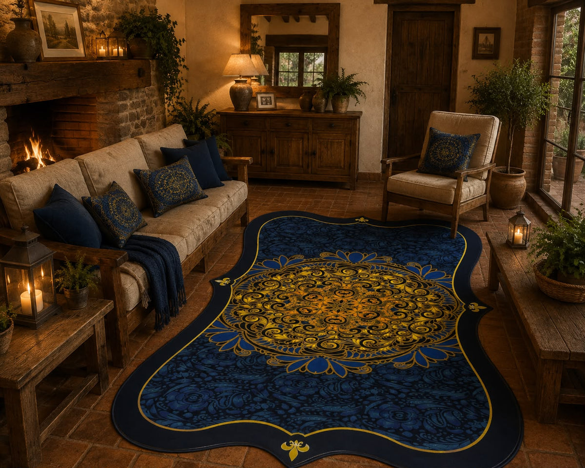 Alfombra con Diseño 3D