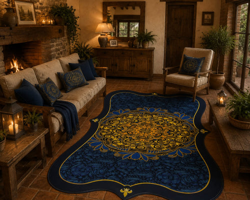 Alfombra con Diseño 3D