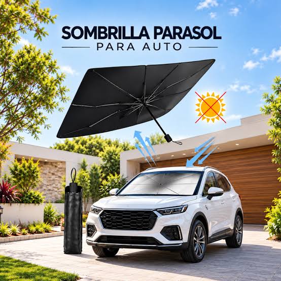 Sombrilla para Auto Antisolar✨
