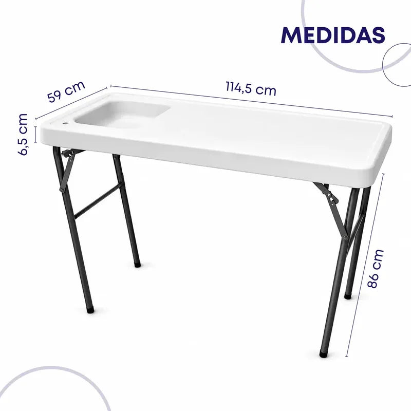 Pileta Portátil con accesorios
